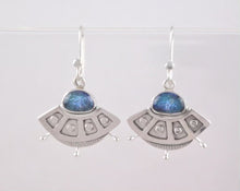 Load and play video in Gallery viewer, flying saucer earrings
