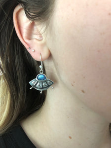 flying saucer earrings