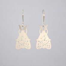 Load image into Gallery viewer, moth earrings