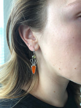 Load image into Gallery viewer, carrot earrings
