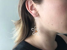 Load image into Gallery viewer, loopy flower earrings
